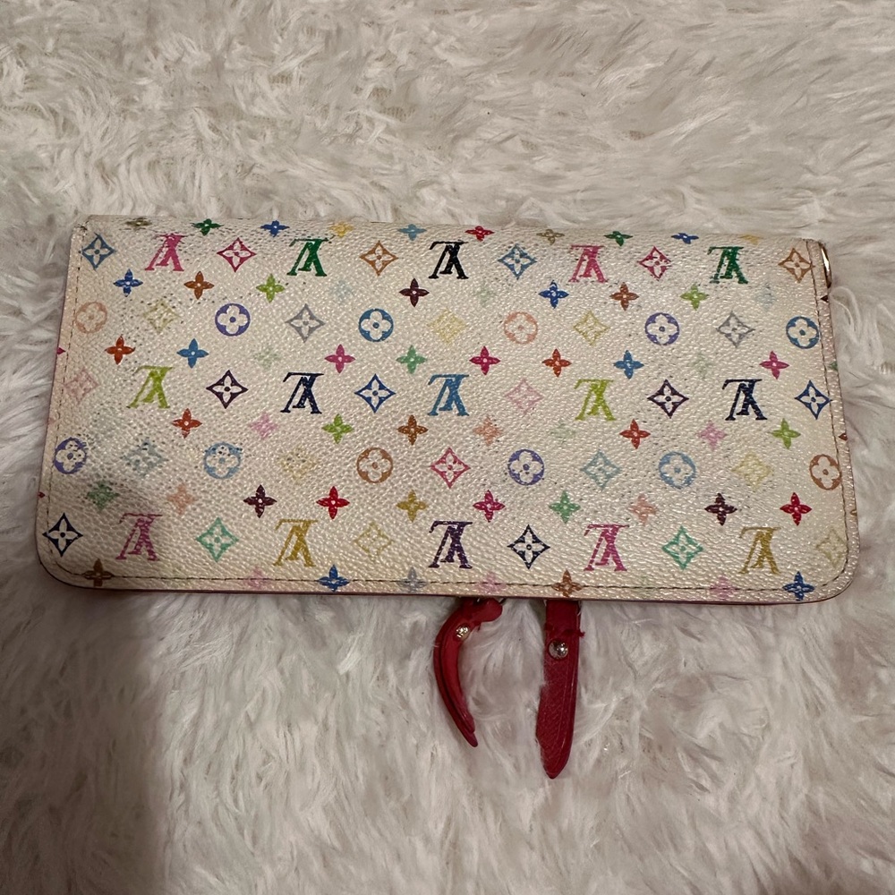 Louis Vuitton Murakami white Color wallet - Picture 6 of 16